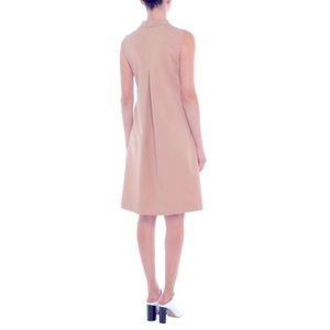 Jil Sander Sleeveless Inverted Pleat Dress